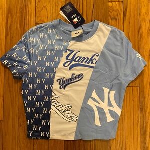 NWT New York Yankees Crop Top